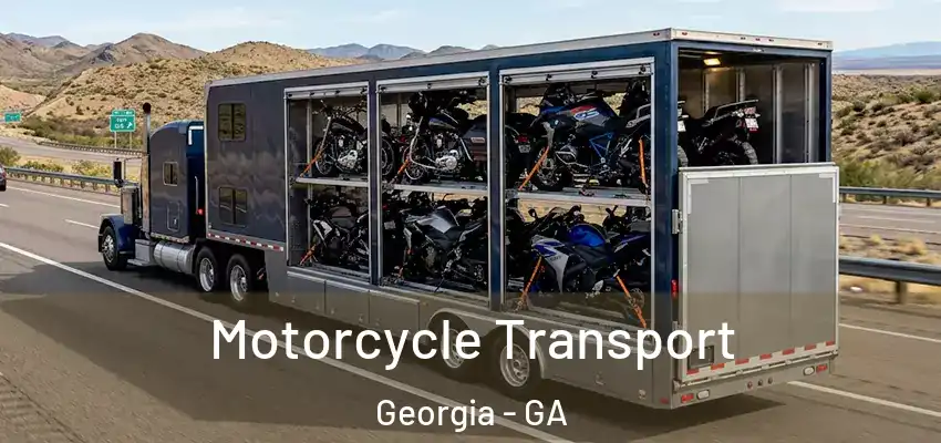  Motorcycle Transport Georgia - GA