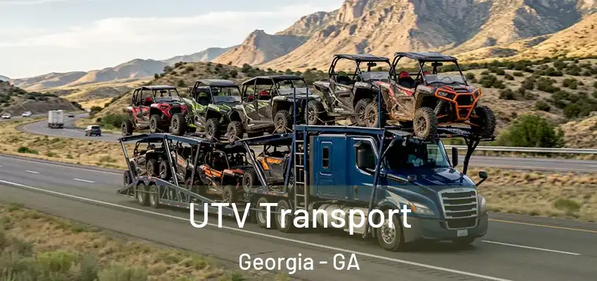  UTV Transport Georgia - GA